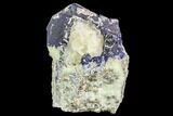 Large Lazurite Crystals in Calcite Matrix - Afghanistan #111794-2